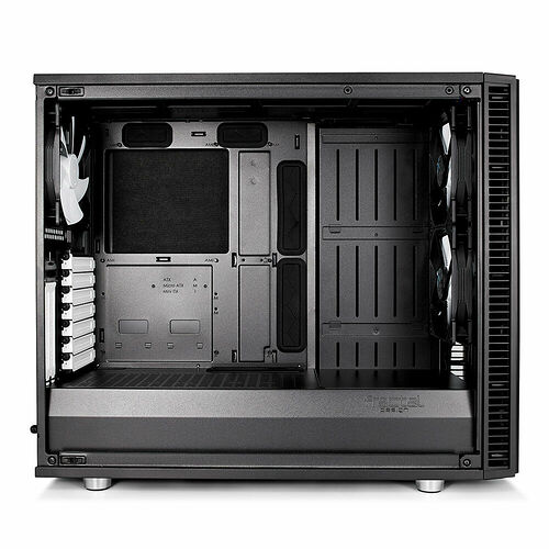 Fractal Design Define S2 Tempered Glass Light - Noir