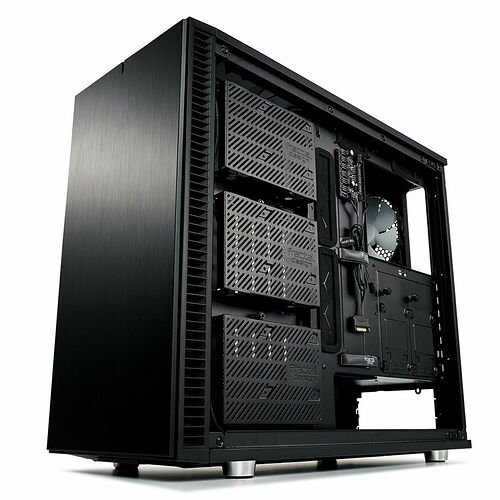 Fractal Design Define S2 Tempered Glass Light - Noir