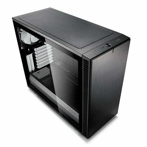 Fractal Design Define S2 Tempered Glass Light - Noir
