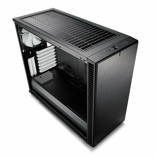 Fractal Design Define S2 Tempered Glass Light - Noir