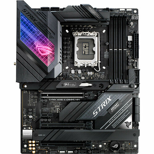 ASUS ROG Z690-E GAMING WIFI + DDR5 Trident Z5 RGB Noir 32 Go 6000 MHz CAS 40