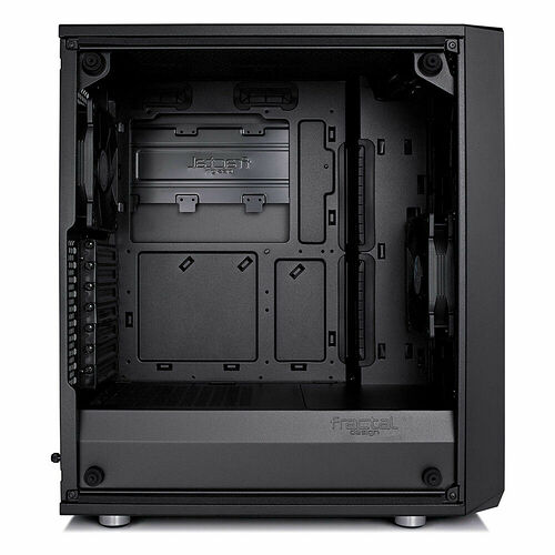Fractal Design Meshify C Tempered Glass - Noir