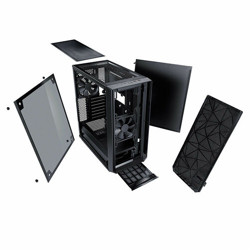 Fractal Design Meshify C Tempered Glass - Noir