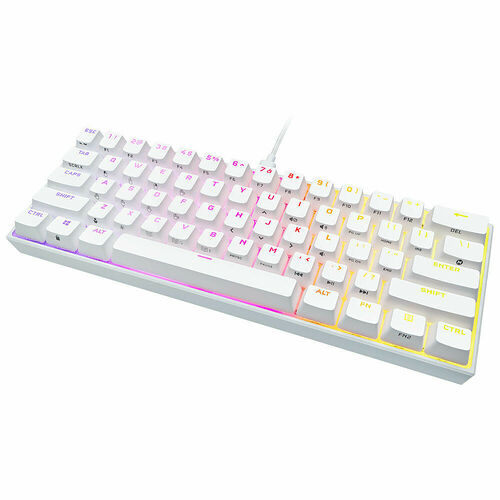 Corsair K65 Mini - Blanc (MX Red) (AZERTY)