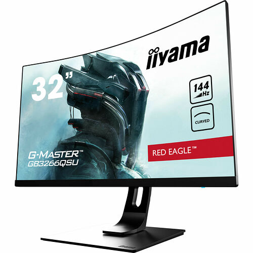 Iiyama G-Master GB3266QSU-B1 FreeSync (dalle incurvée)