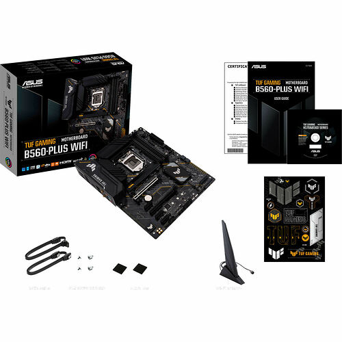 Kit évo Core i5-10400F + TUF GAMING B560-PLUS WIFI + Pure Rock 2 Black + 16 Go
