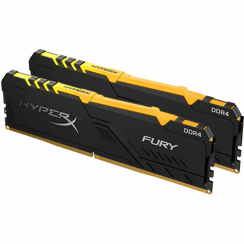 DDR4 HyperX Fury RGB - 64 Go (2 x 32 Go) 3200 MHz - CAS 16