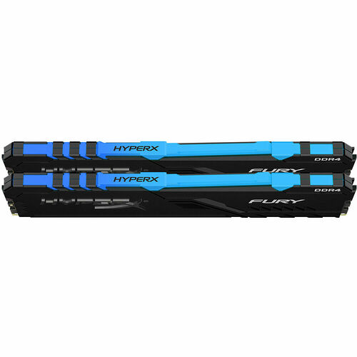 DDR4 HyperX Fury RGB - 64 Go (2 x 32 Go) 3200 MHz - CAS 16