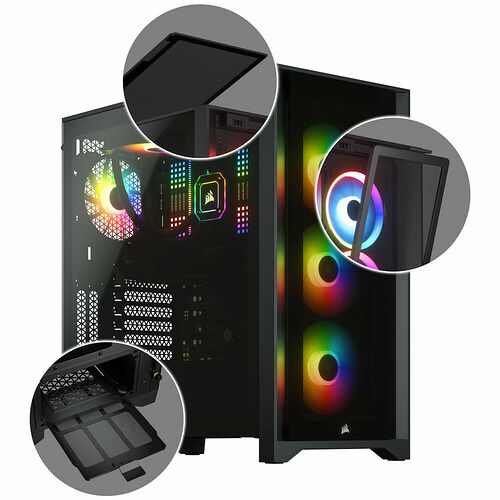 Corsair 4000X RGB - Noir