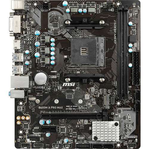 MSI B450M-A PRO MAX