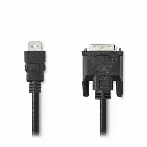 Nedis Câble HDMI / DVI-D Dual Link - Noir - 2 m
