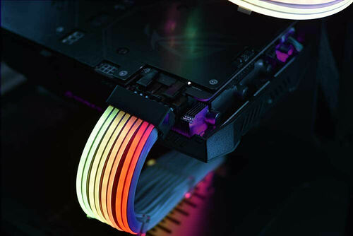 Câble rallonge 2 x PCI-E 8 broches Lian Li Strimer PLUS