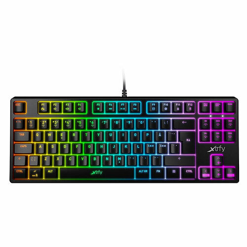 Xtrfy K4 TKL RGB Noir (Switchs Kailh Red) (AZERTY)
