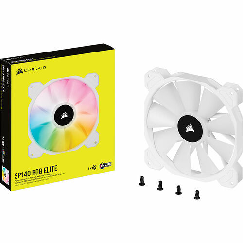 Corsair SP140 RGB Elite - Blanc - 140 mm