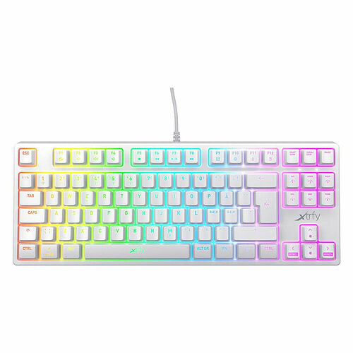 Xtrfy K4 TKL RGB Blanc (Switchs Kailh Red) (AZERTY)