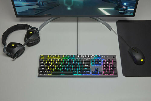 Corsair K60 PRO RGB (Switch Cherry MX LP Speed) (AZERTY)