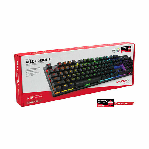 HyperX Alloy Origins (Switchs HyperX Red) (AZERTY)