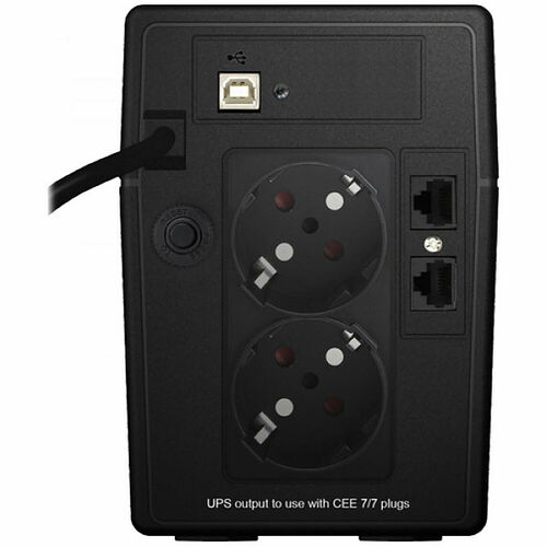 Infosec X3 EX LCD USB 1000 - 2 prises