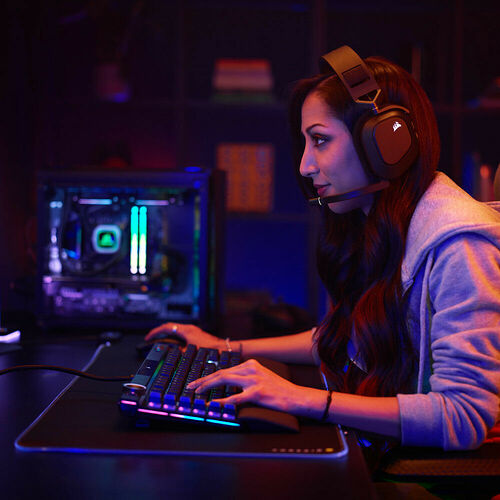 Corsair HS80 RGB Wireless Noir