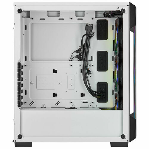Corsair iCUE 220T RGB Tempered Glass - Blanc