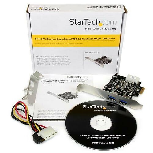 Startech Carte contrôleur USB 3.0, PCI-Express