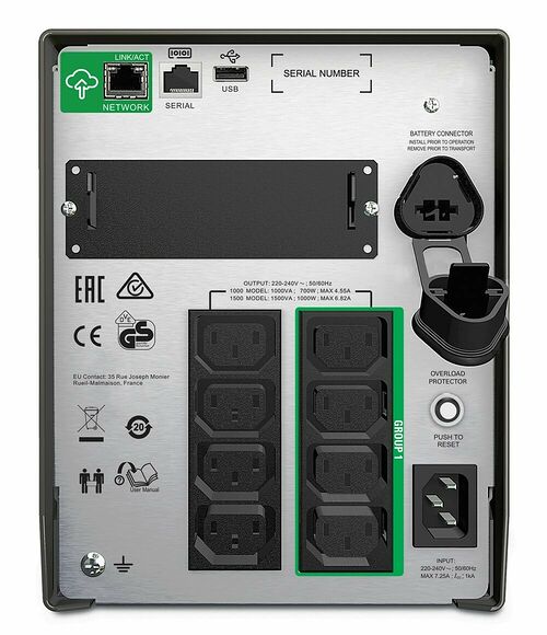 APC Smart-UPS 1500 - 8 prises