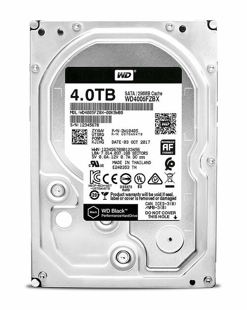 Western Digital WD Black 4 To