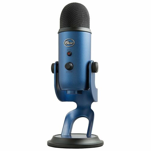 Logitech StreamCam (Noir) + Blue Microphones Yeti (Bleu Nuit)