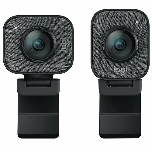 Logitech StreamCam (Noir) + Blue Microphones Yeti (Bleu Nuit)