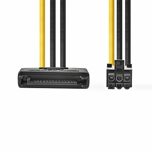 Nedis Adaptateur d'alimentation SATA vers PCI-E 6 Broches