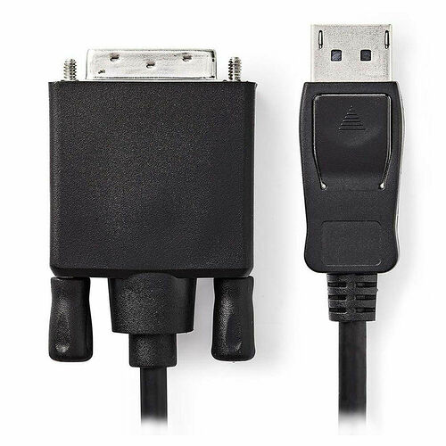 Nedis Câble DisplayPort / DVI-D - Noir - 2 m