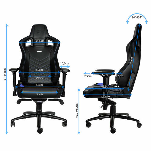 Noblechairs Epic - Noir / Bleu