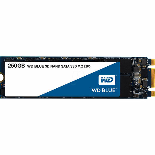 Western Digital WD Blue 3D NAND SSD 250 Go