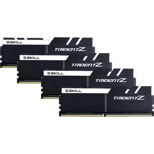 DDR4 G.Skill Trident Z, Noir/Blanc, 32 Go (4 x 8 Go), 3200 MHz, CAS 16
