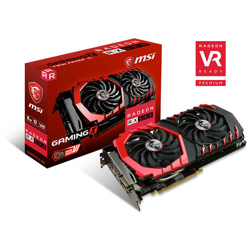 MSI Radeon RX 580 GAMING X, 8 Go