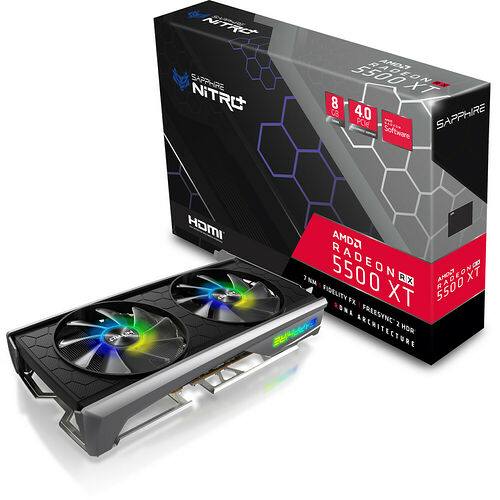Sapphire NITRO+ Radeon RX 5500 XT (8 Go)