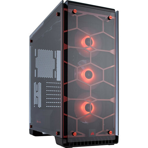 Corsair Crystal 570X RGB - Rouge
