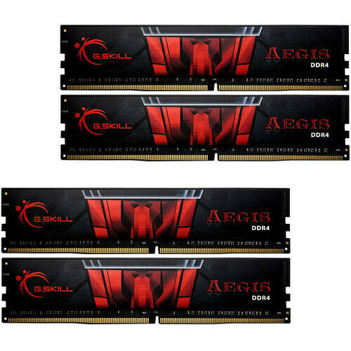 DDR4 G.Skill Aegis, 16 Go (4 x 4 Go), 2133 MHz, CAS 15