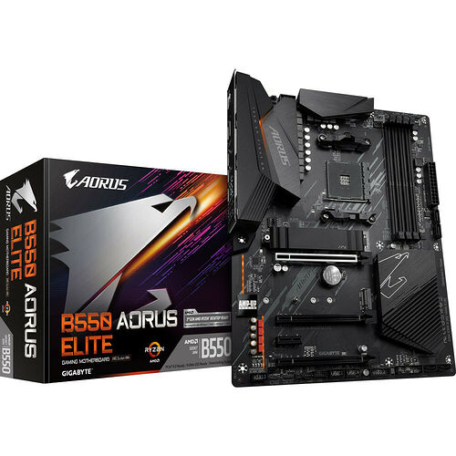 Gigabyte B550 AORUS ELITE (avec mise à jour BIOS Ryzen 5XXX par nos soins)