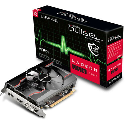 Sapphire Radeon RX 550 PULSE Lite (2 Go)