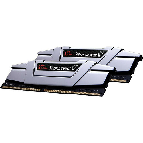 DDR4 G.Skill Ripjaws V, Argent, 16 Go (2 x 8 Go), 2666 MHz, CAS 15