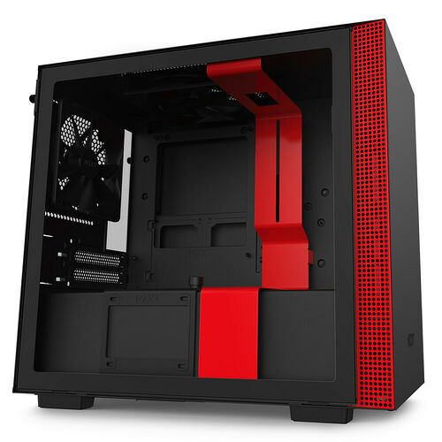 NZXT H210 - Noir mat/Rouge