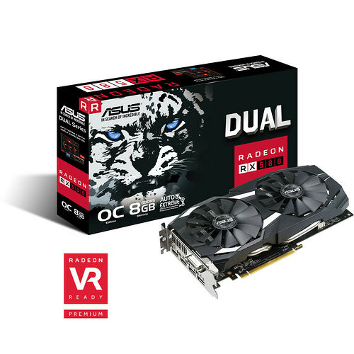 Asus Radeon RX 580 DUAL OC (8 Go)