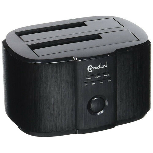 Dock disques durs Connectland GDPD05T - Noir