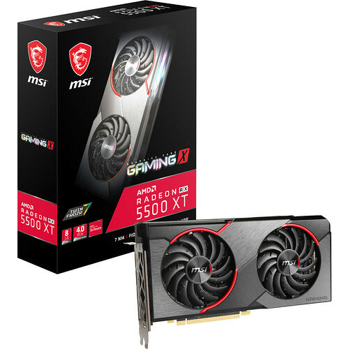 MSI Radeon RX 5500 XT GAMING X (8 Go)