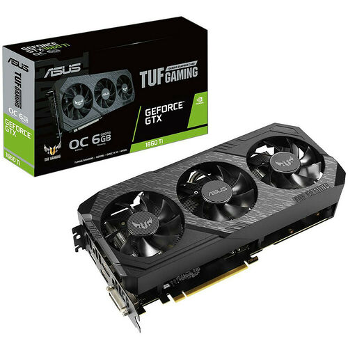 Carte Graphique Geforce Gtx 1660 Ti Asus Carte Graphique Asus Tuf
