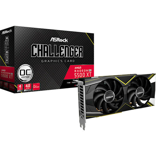 ASRock Radeon RX 5500 XT Challenger D OC (4 Go)