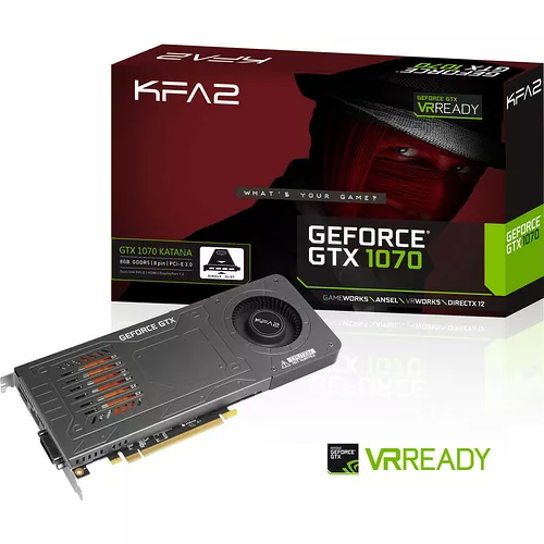 KFA2 GeForce GTX 1070 KATANA, 8 Go - Carte graphique - Top Achat