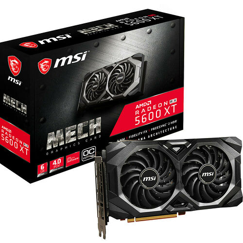 MSI Radeon RX 5600 XT MECH OC (14 Gbps)