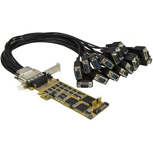 Carte contrôleur Série - PCI-Express - 16 ports - Startech